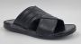 Hitman Schoenen Walking Heren Slippers voor Heren Licht Gewicht Heren Slippers met een Zacht Voetbed Zwart - Thumbnail 12