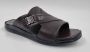 Hitman Schoenen Walking Heren Slippers voor Heren Licht Gewicht Heren Slippers met een Zacht Voetbed Bruin - Thumbnail 3