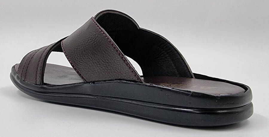 Hitman Schoenen Walking Heren Slippers voor Heren Licht Gewicht Heren Slippers met een Zacht Voetbed Bruin