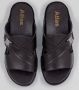 Hitman Schoenen Walking Heren Slippers voor Heren Licht Gewicht Heren Slippers met een Zacht Voetbed Bruin - Thumbnail 7