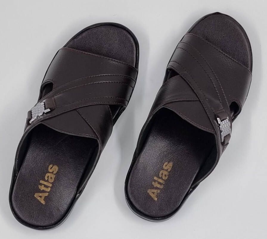 Hitman Schoenen Walking Heren Slippers voor Heren Licht Gewicht Heren Slippers met een Zacht Voetbed Bruin