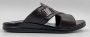 Hitman Schoenen Walking Heren Slippers voor Heren Licht Gewicht Heren Slippers met een Zacht Voetbed Bruin - Thumbnail 9