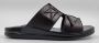 Hitman Schoenen Walking Heren Slippers voor Heren Licht Gewicht Heren Slippers met een Zacht Voetbed Bruin - Thumbnail 7