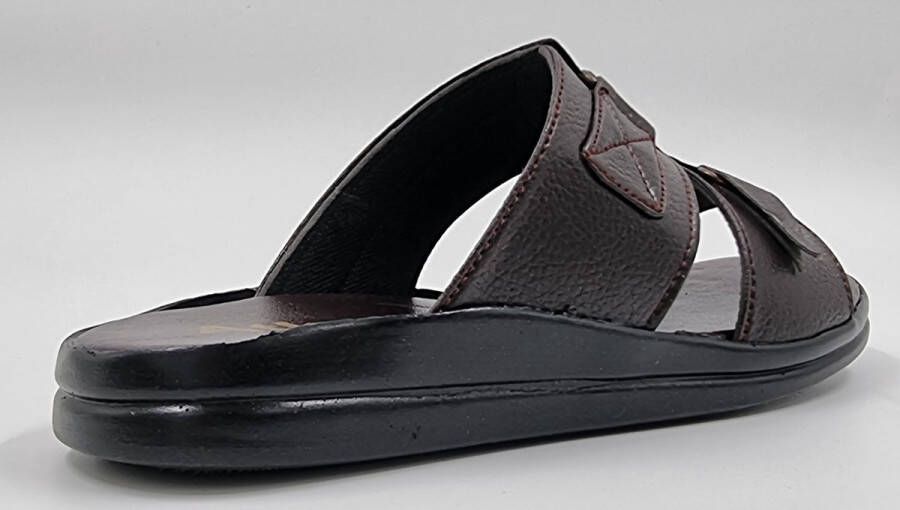 Hitman Schoenen Walking Heren Slippers voor Heren Licht Gewicht Heren Slippers met een Zacht Voetbed Bruin