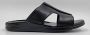 Hitman Schoenen Walking Heren Slippers voor Heren Licht Gewicht Heren Slippers met een Zacht Voetbed Zwart - Thumbnail 2