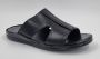Hitman Schoenen Walking Heren Slippers voor Heren Licht Gewicht Heren Slippers met een Zacht Voetbed Zwart - Thumbnail 3