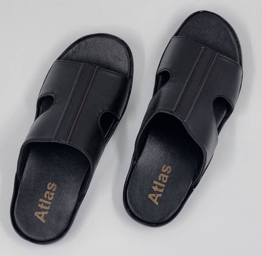 Hitman Schoenen Walking Heren Slippers voor Heren Licht Gewicht Heren Slippers met een Zacht Voetbed Zwart