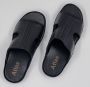 Hitman Schoenen Walking Heren Slippers voor Heren Licht Gewicht Heren Slippers met een Zacht Voetbed Zwart - Thumbnail 4