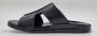 Hitman Schoenen Walking Heren Slippers voor Heren Licht Gewicht Heren Slippers met een Zacht Voetbed Zwart - Thumbnail 5