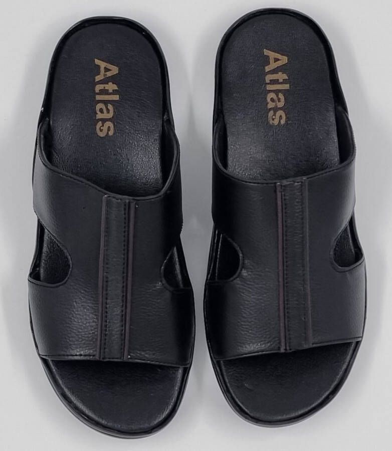 Hitman Schoenen Walking Heren Slippers voor Heren Licht Gewicht Heren Slippers met een Zacht Voetbed Zwart