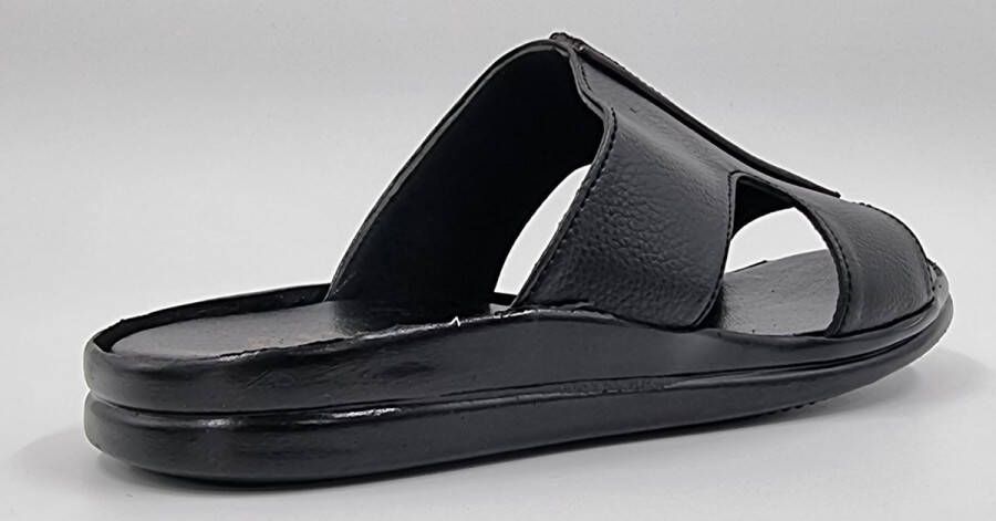 Hitman Schoenen Walking Heren Slippers voor Heren Licht Gewicht Heren Slippers met een Zacht Voetbed Zwart
