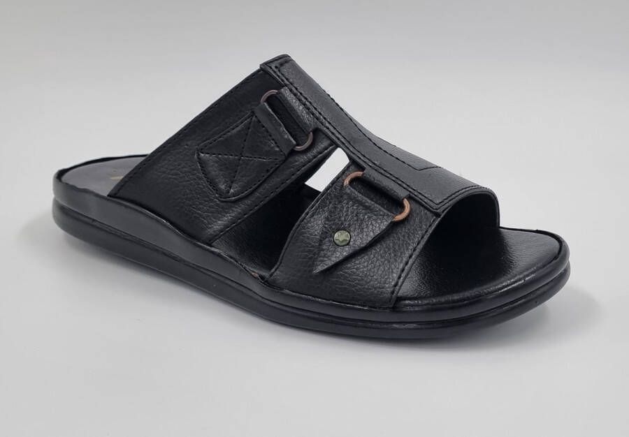 Hitman Schoenen Walking Heren Slippers voor Heren Licht Gewicht Heren Slippers met een Zacht Voetbed Zwart