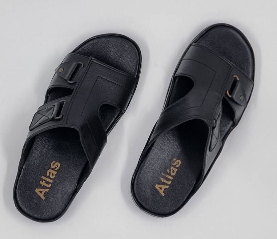 Hitman Schoenen Walking Heren Slippers voor Heren Licht Gewicht Heren Slippers met een Zacht Voetbed Zwart