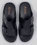 Hitman Schoenen Walking Heren Slippers voor Heren Licht Gewicht Heren Slippers met een Zacht Voetbed Zwart - Thumbnail 7