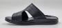 Hitman Schoenen Walking Heren Slippers voor Heren Licht Gewicht Heren Slippers met een Zacht Voetbed Zwart - Thumbnail 8