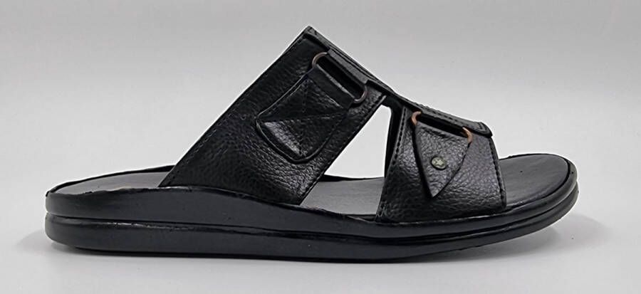 Hitman Schoenen Walking Heren Slippers voor Heren Licht Gewicht Heren Slippers met een Zacht Voetbed Zwart
