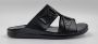 Hitman Schoenen Walking Heren Slippers voor Heren Licht Gewicht Heren Slippers met een Zacht Voetbed Zwart - Thumbnail 10