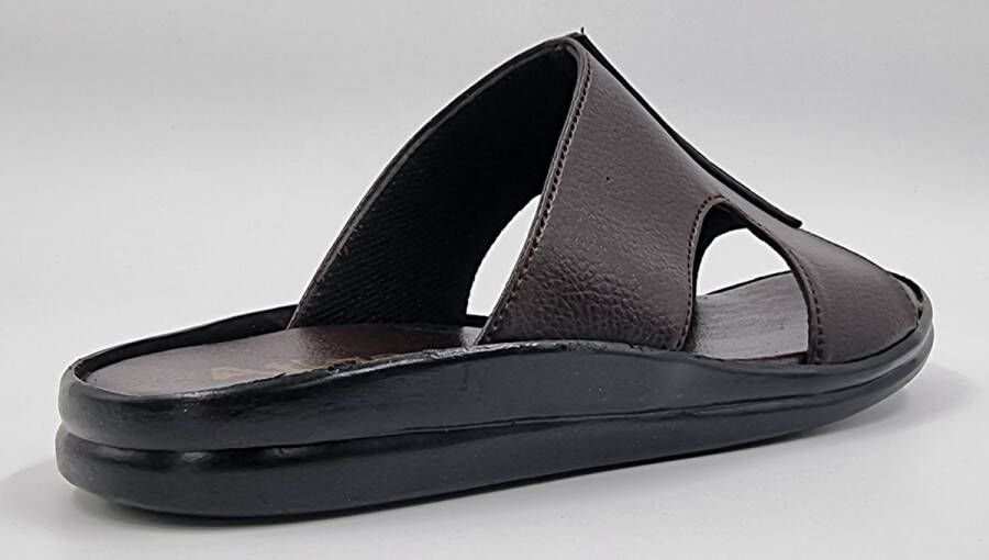 Hitman Schoenen Walking Heren Slippers voor Heren Licht Gewicht Heren Slippers met een Zacht Voetbed Bruin