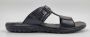 Hitman Schoenen Walking Slippers Heren Licht Gewicht Heren Slippers met een Zacht Voetbed Zwart - Thumbnail 2