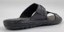 Hitman Schoenen Walking Slippers Heren Licht Gewicht Heren Slippers met een Zacht Voetbed Zwart - Thumbnail 5
