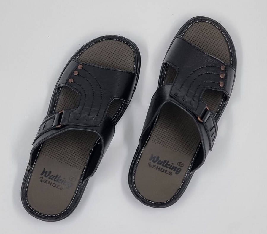 Hitman Schoenen WALKING Heren Slippers Zwart