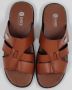 Hitman Schoenen Walking Slippers Heren Licht Gewicht Heren Slippers met een Zacht Voetbed Bruin - Thumbnail 12