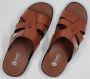 Hitman Schoenen Walking Slippers Heren Licht Gewicht Heren Slippers met een Zacht Voetbed Bruin - Thumbnail 8