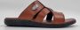 Hitman Schoenen Walking Slippers Heren Licht Gewicht Heren Slippers met een Zacht Voetbed Bruin - Thumbnail 10