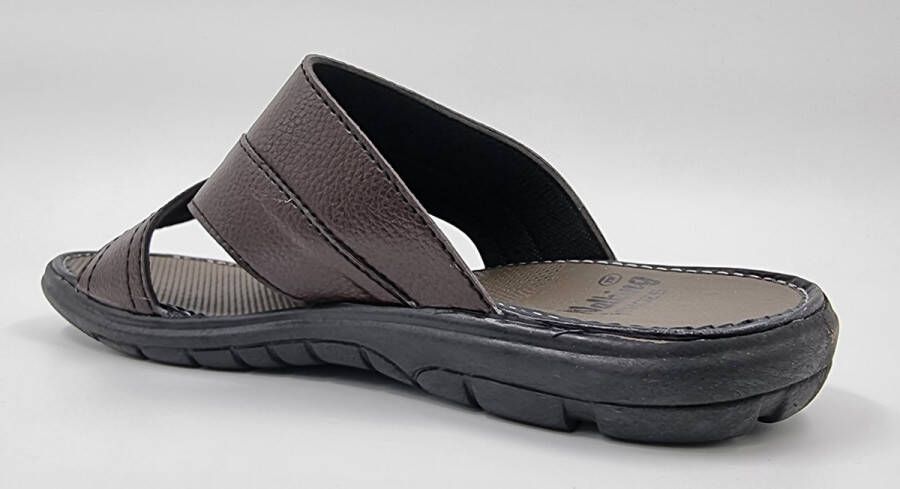 Hitman Schoenen Walking Slippers Heren Licht Gewicht Heren Slippers met een Zacht Voetbed Bruin