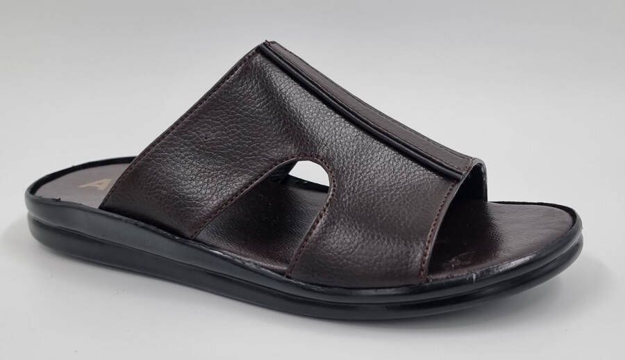 Hitman Schoenen Walking Slippers Heren Licht Gewicht Heren Slippers met een Zacht Voetbed Bruin