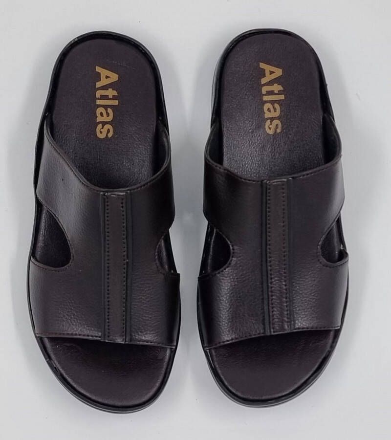 Hitman Schoenen Walking Slippers Heren Licht Gewicht Heren Slippers met een Zacht Voetbed Bruin