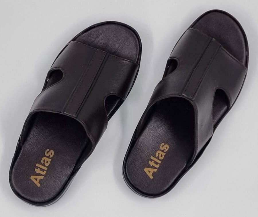 Hitman Schoenen Walking Slippers Heren Licht Gewicht Heren Slippers met een Zacht Voetbed Bruin