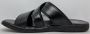 Hitman Schoenen Walking Slippers Heren Licht Gewicht Heren Slippers met een Zacht Voetbed Zwart - Thumbnail 4