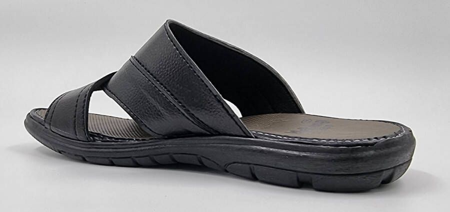 Hitman Schoenen Walking Slippers Heren Licht Gewicht Heren Slippers met een Zacht Voetbed Zwart