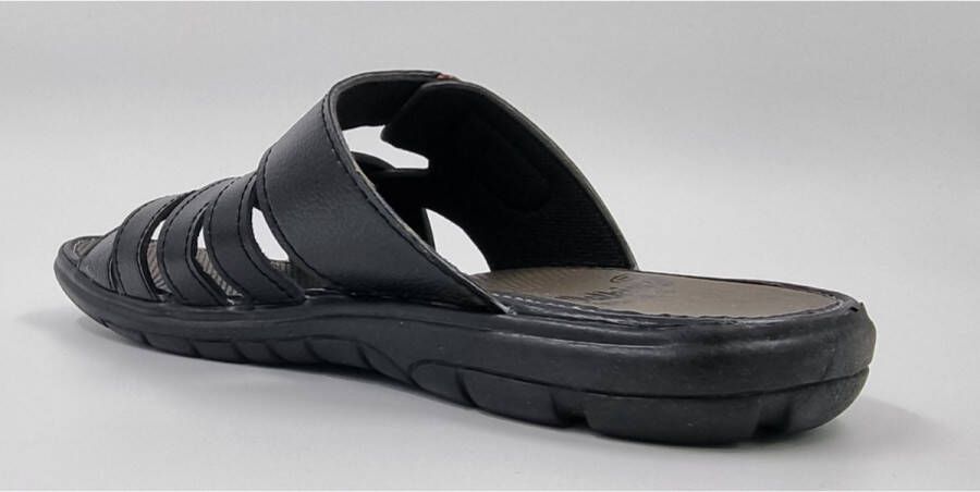 Hitman Schoenen Walking Slippers Heren Licht Gewicht Heren Slippers met een Zacht Voetbed Zwart