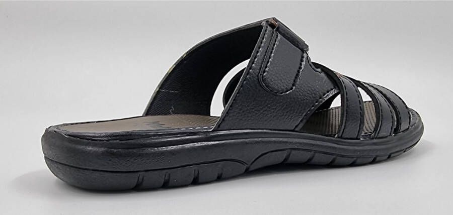 Hitman Schoenen Walking Slippers Heren Licht Gewicht Heren Slippers met een Zacht Voetbed Zwart