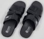 Hitman Schoenen Walking Heren Slippers voor Heren Licht Gewicht Heren Slippers met een Zacht Voetbed Zwart - Thumbnail 9
