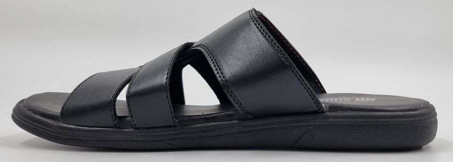 Hitman Schoenen Walking Slippers Heren Licht Gewicht Heren Slippers met een Zacht Voetbed Zwart