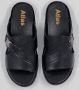 Hitman Schoenen Walking Heren Slippers voor Heren Licht Gewicht Heren Slippers met een Zacht Voetbed Zwart - Thumbnail 11