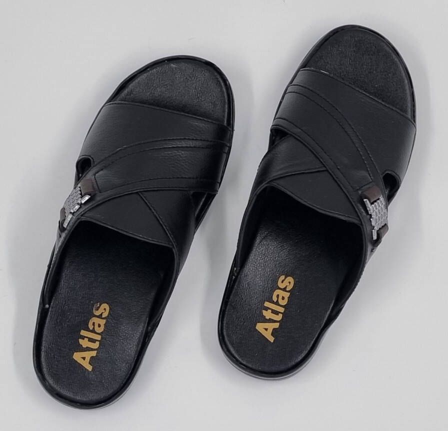 Hitman Schoenen Walking Slippers Heren Licht Gewicht Heren Slippers met een Zacht Voetbed Zwart