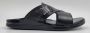 Hitman Schoenen Walking Heren Slippers voor Heren Licht Gewicht Heren Slippers met een Zacht Voetbed Zwart - Thumbnail 14