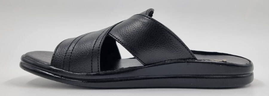 Hitman Schoenen Walking Slippers Heren Licht Gewicht Heren Slippers met een Zacht Voetbed Zwart