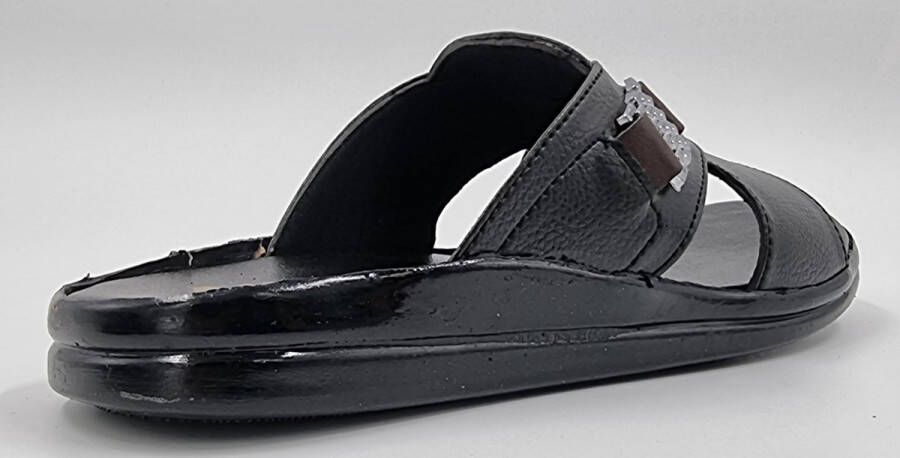 Hitman Schoenen Walking Slippers Heren Licht Gewicht Heren Slippers met een Zacht Voetbed Zwart