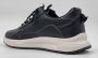 Hitman Schoenen Elong500 Heren Schoenen Heren Sneakers Lichtgewicht Heren Sneakers Klittenband Sluiting Zwart - Thumbnail 7