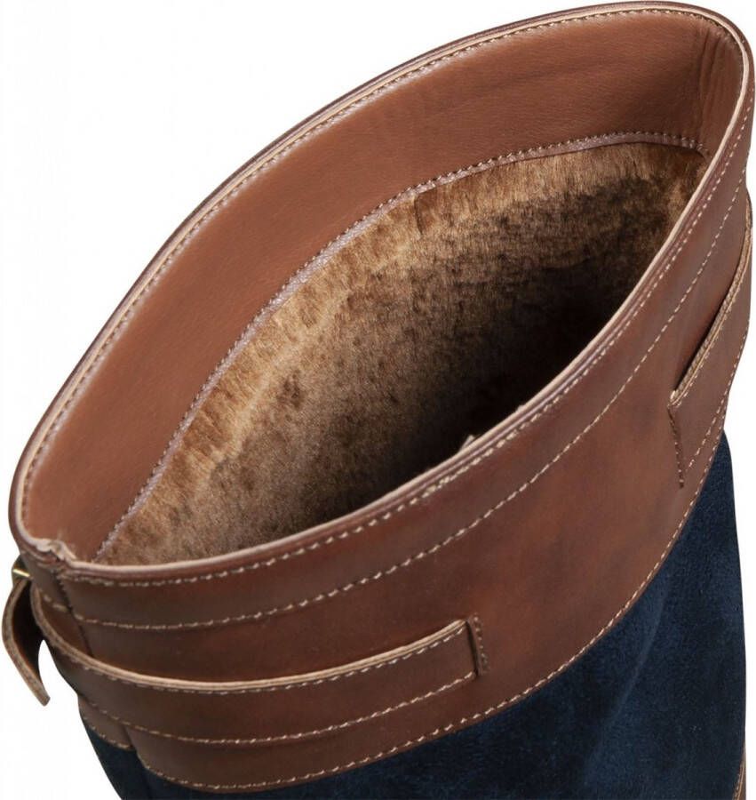 HKM sports HKM Winter Outdoor Boots Rijlaarzen Meghan Navy Bruin