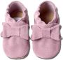 Hobea babyslofjes suede roze met strik - Thumbnail 2