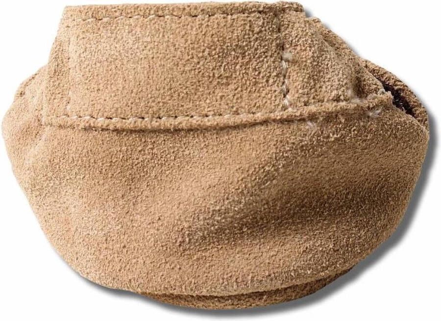 Hobea Babyslofjes veren suede bruin