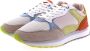 Hoff Beige Stoffen Sneakers met Multikleurige Accenten Beige Dames - Thumbnail 5