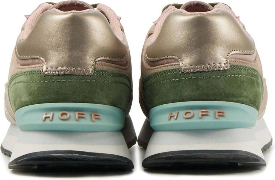 Hoff Sneakers Dames Lage sneakers Damesschoenen Suède Paris Oud roze