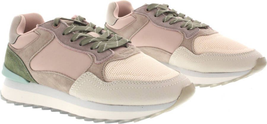 Hoff Sneakers Dames Lage sneakers Damesschoenen Suède Paris Oud roze